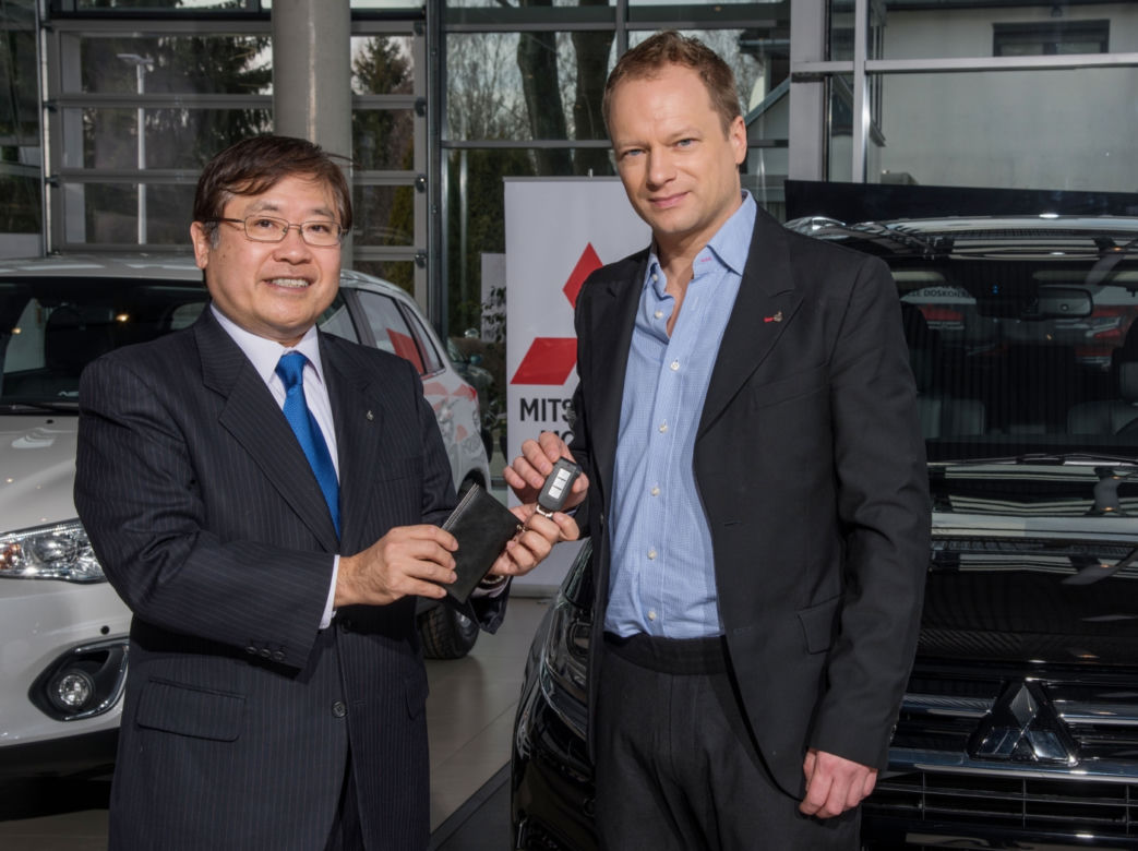 Maciej Stuhr ambasadorem Mitsubishi Motors w Polsce
