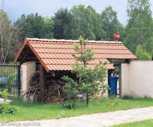 Śmietnik na odpadki stałe