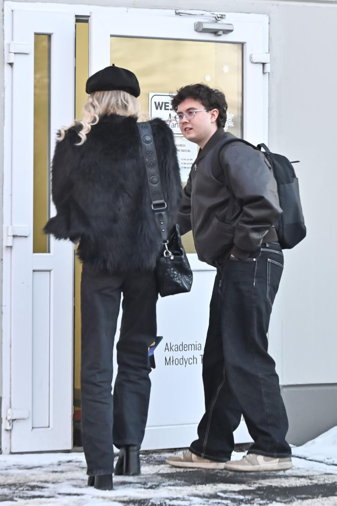 Mateusz Pawłowski, Kacper z „Rodzinki.pl” z dziewczyną przed treningiem „Tańca z Gwiazdam”