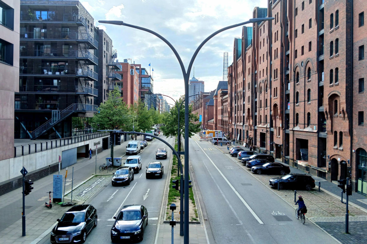 HafenCity i Speicherstadt w Hamburgu
