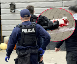 Nożownik w centrum Warszawy. Zaatakował mężczyznę w głowę i uciekł