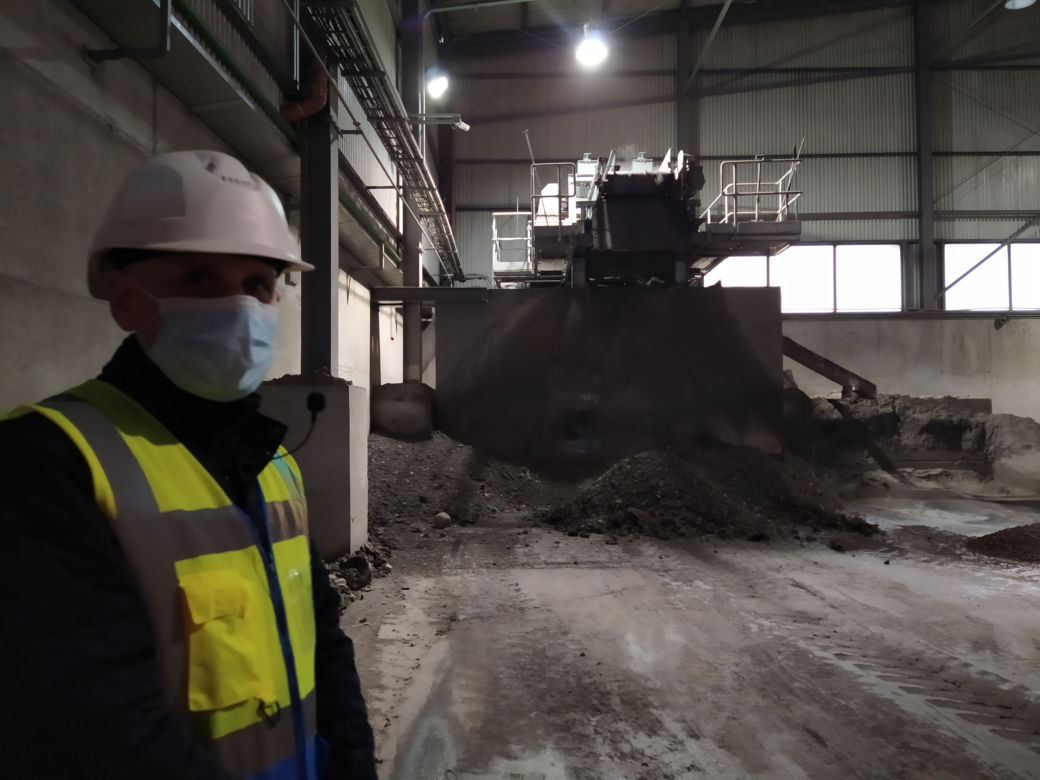 Przedstawiciele siedleckiego samorządu na wizycie w Spalarni ZUOK Białystok