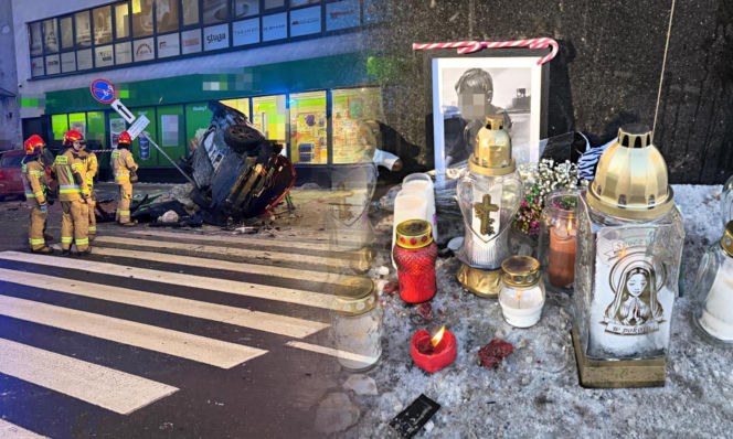 Wiemy, kim jest 6-letni chłopiec, który zginął w wypadku w Warszawie. Ludzie płaczą w miejscu tragedii 