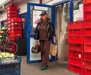 Agnieszka Fitkau-Perepeczko  na bazarku