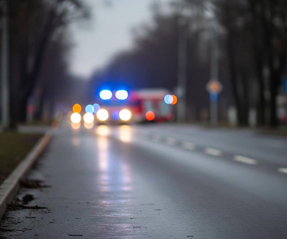 49-latek zderzył się z tirem i zginął! Koszmar w środowy poranek. Śmiertelny wypadek pod Strzegomiem