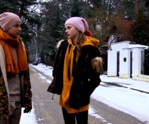 Barwy szczęścia. Zuzia (Anna Adamus), Filip Lisicki (Kuba Dyniewicz)