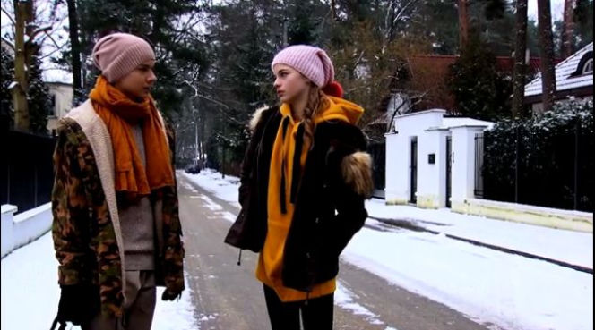 Barwy szczęścia. Zuzia (Anna Adamus), Filip Lisicki (Kuba Dyniewicz)
