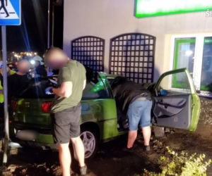 Katowice: Szaleńczy pościg za pijanym kierowcą! Rajd zakończył się na ścianie budynku