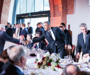 WALESA, OBAMA