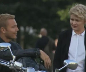 M jak miłość odc. 1024. Marta (Dominika Ostałowska), Andrzej Budzyński (Krystian Wieczorek)