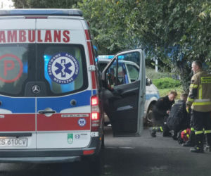 Kołobrzeg; Kobieta skoczyła z mostu do rzeki