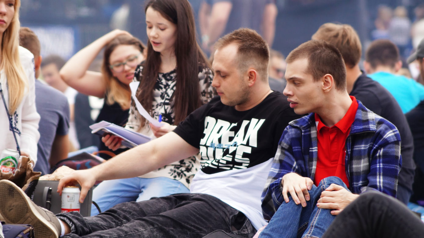 Blokada Łużyka, czyli królewskie grillowanie na Uniwersytecie Kazimierza Wielkiego [ZDJĘCIA]