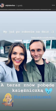 Edyta Herbuś i Marek Kossakowski