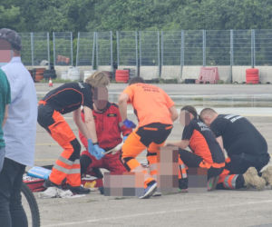 Przerażające sceny na miejscu katastrofy samolotu w Warszawie. Mamy nagranie