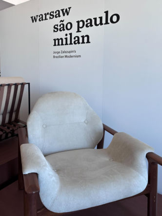 Początek wystawy Warszawa - Sao Paulo - Mediolan