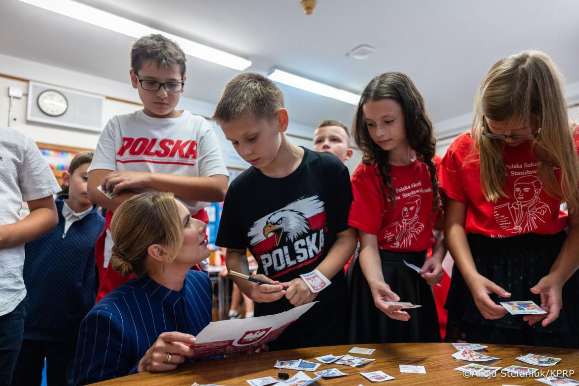 Marta Nawrocka zadała szyku w USA. Wszyscy patrzyli tylko na nią