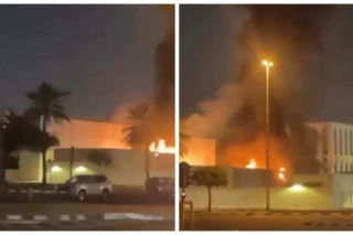 Atak dronów w Dubaju. Pożar w pobliżu konsulatu USA. Nie ma ofiar