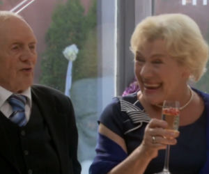 M jak miłość po wakacjach Barbara (Teresa Lipowska), Lucjan (Witold Pyrkosz)