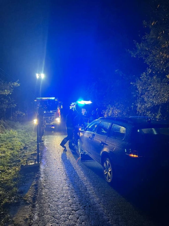 Koszmar pod Kaliszem! Auto najechało na mężczyznę leżącego na jezdni 