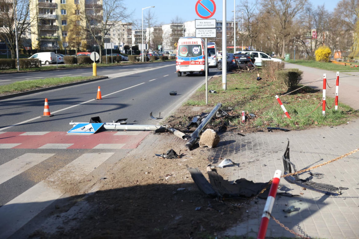 Kierująca audi mogła pozabijać ludzi w Zielonej Górze