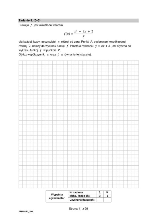 Matura matematyka poziom rozszerzony 2024 