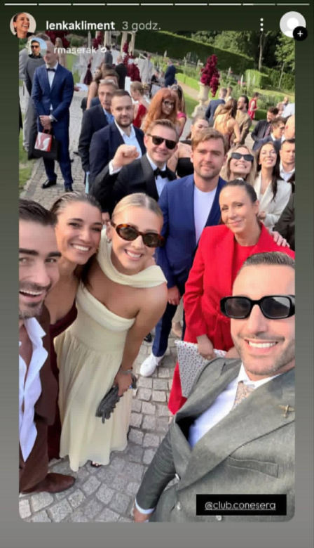 Lenka i Jan Klimentowie 10 lat po slubie