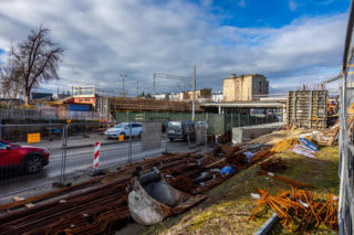 Przebudowa linii kolejowej E65 w Sosnowcu, remonty wiaduktów, dworca, peronów