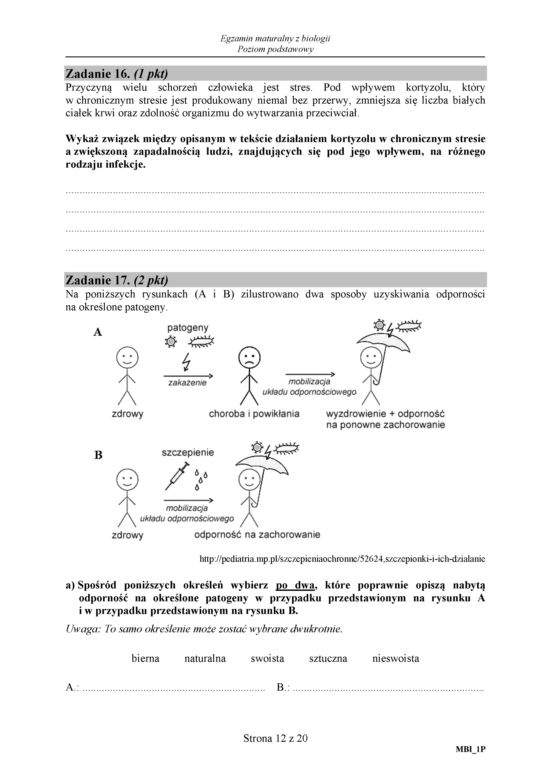 Matura 2018 z biologii. Poziom podstawowy - arkusze CKE