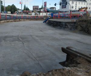 Remont torowiska na Turzynie