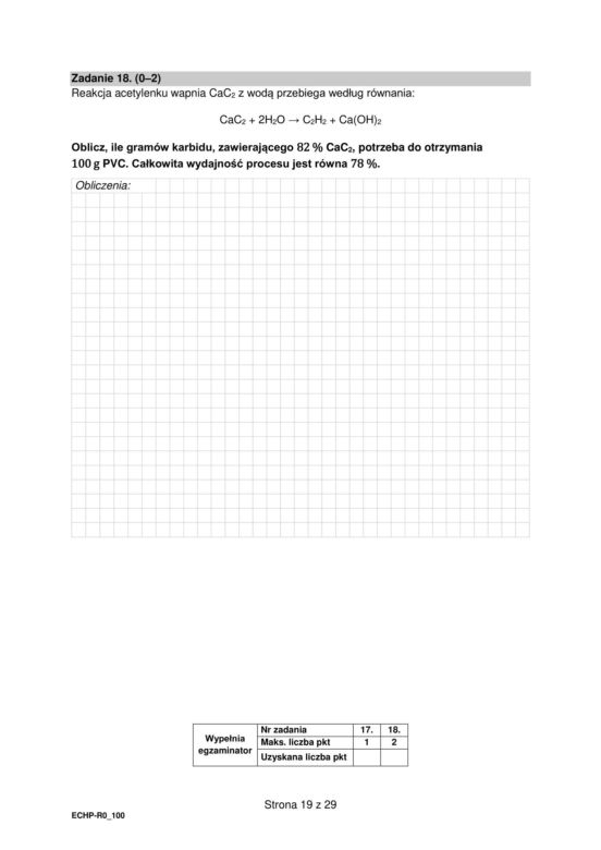 Matura 2024: chemia rozszerzona – ARKUSZ FORMUŁA 2015