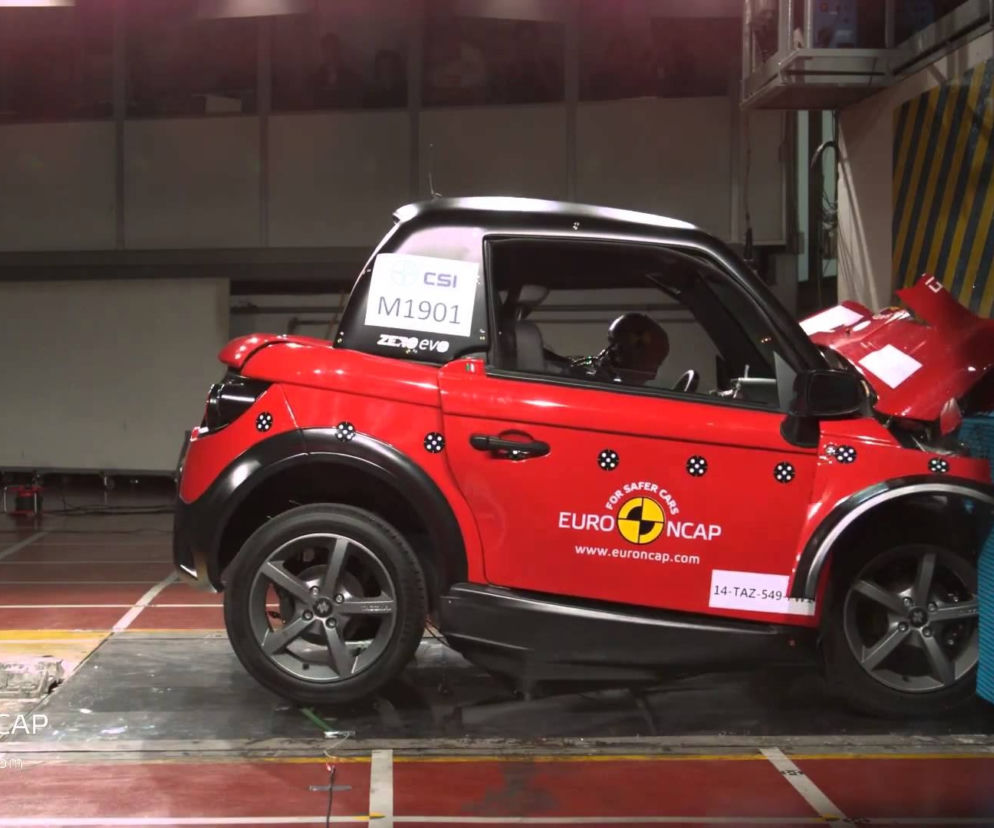 test zderzeniowy Euro NCAP
