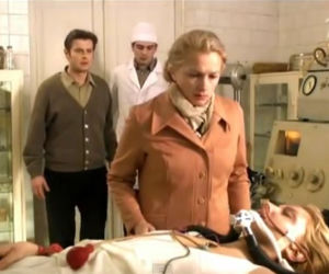 Anna German odc. 5. Joanna Moro, Zbigniew Tucholski (Szymon Sędrowski), Irma Berner (Maria Poroszyna)