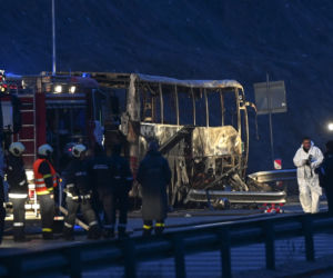 46 ofiar pożaru autokaru w Bułgarii