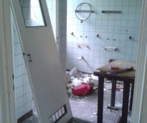 Opuszczona wytwórnia figurek woskowych