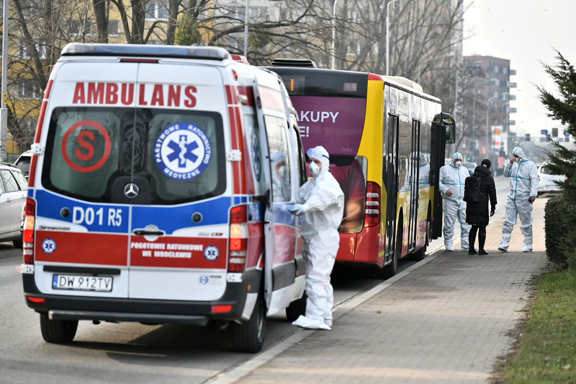Ewakuacja z okolic miejsca odnalezienia bomby-niewypału z czasów II wojny światowej we Wrocławiu