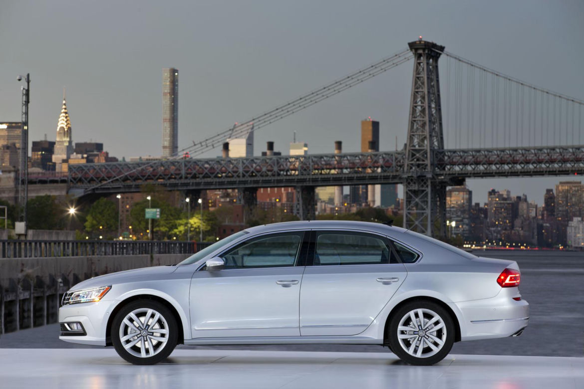 Amerykański Volkswagen Passat 2016