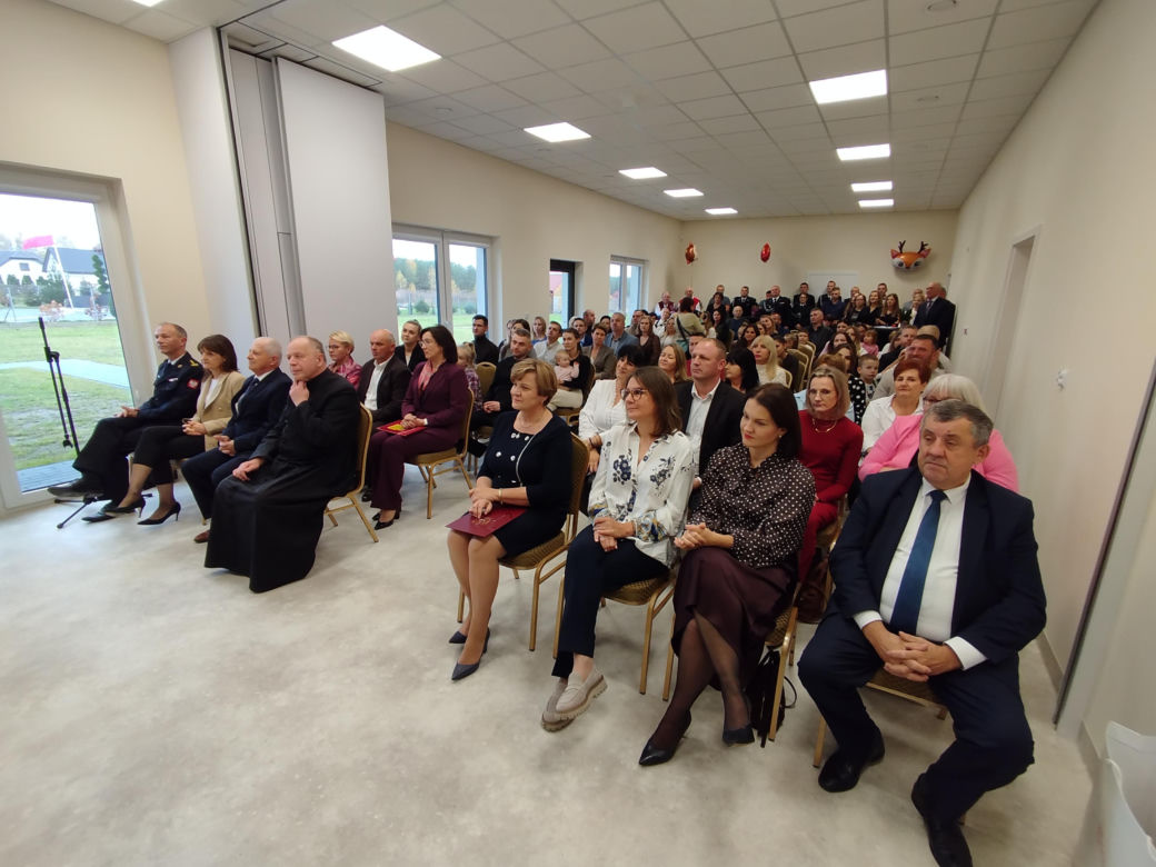 Otwarcie pierwszego publicznego Żłobka Gminnego w Wiśniewie. Z placówki korzysta ok. 30 dzieci