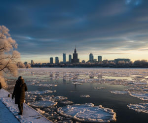 Mroźna Warszawa 21.01.2026. Czy zima zapomniała o subtelności?