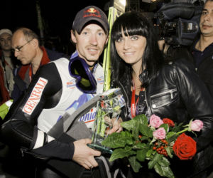 Adam Małysz i Izabela Małysz