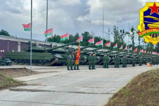 Białoruś prezentuje zmodernizowane czołg T-72BM2