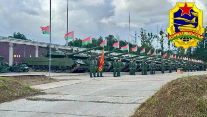 Białoruś prezentuje zmodernizowane czołg T-72BM2