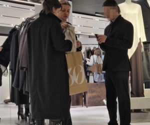 Małgorzata Ostrowska-Królikowska na zakupach