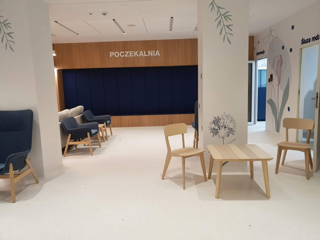 Wyjątkowe pomieszczenie na Bloku Porodowym w Łodzi