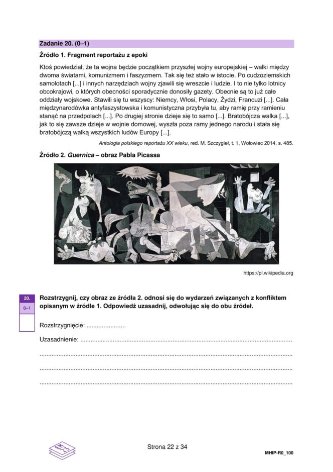 Próbna matura 2026 z historii: Arkusze CKE, pytania i odpowiedzi [14.01.2026]