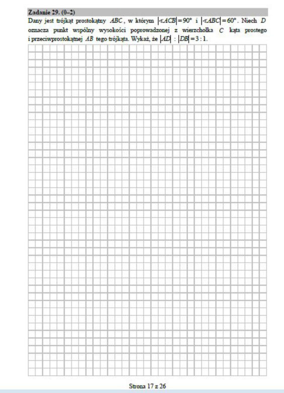 Matura próbna 2020 matematyka