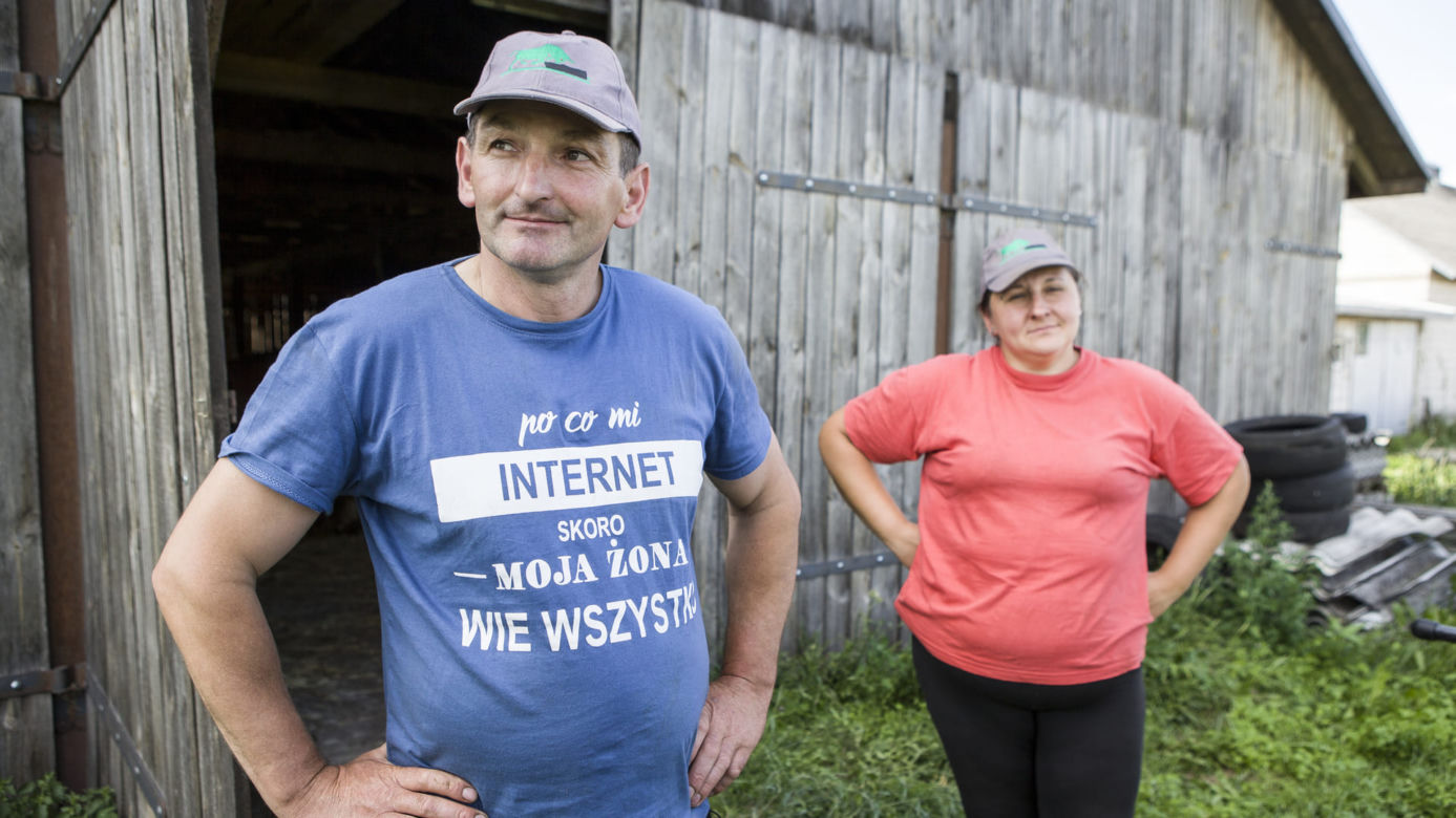 Rolnicy. Podlasie. Wielkie sprzątanie w Plutyczach [ZDJĘCIA]