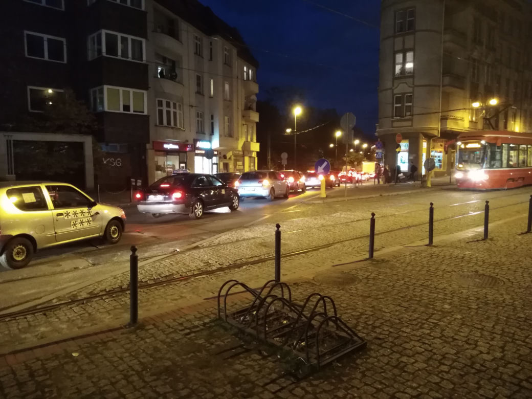 Blokada ulic w Zabrzu