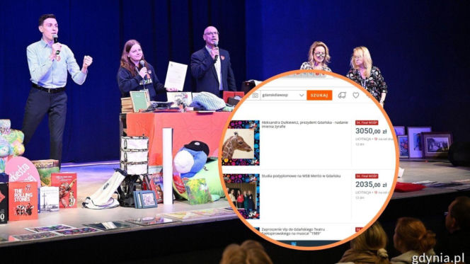 Od nadawania imienia żyrafie po udział w szkoleniu psów policyjnych. Te trójmiejskie aukcje WOŚP to prawdziwe perełki! 