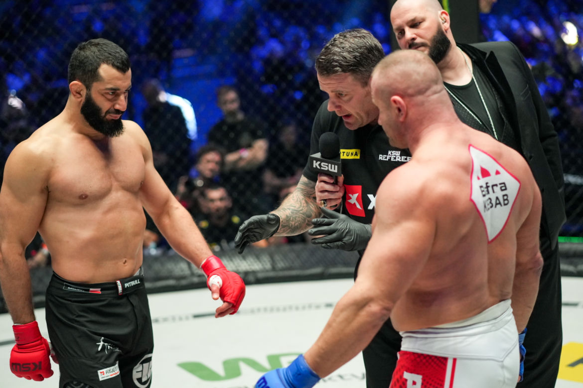 Mamed Khalidov rozbił Mariusza Pudzianowskiego na KSW 77 