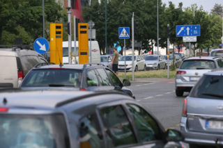 Fotoradary na skrzyżowaniu Ostrobramska - Fieldorfa - Zamieniecka (Praga-Południe)